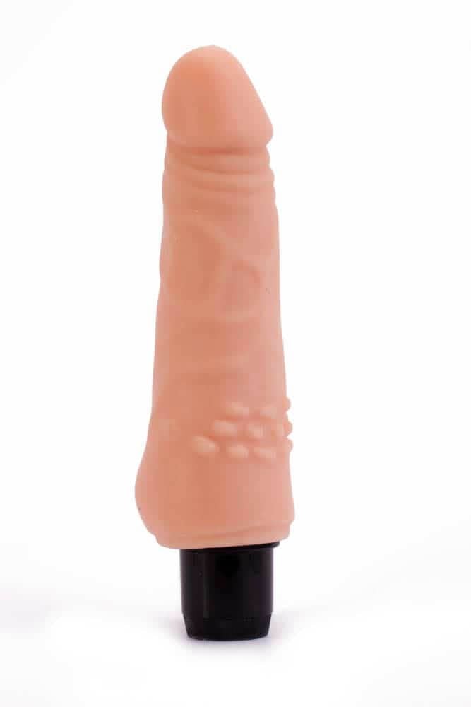7.5'' Real Feel Cyberskin Vibrator - Realistic Touch, 5 Powerful Functions for Ultimate Pleasure