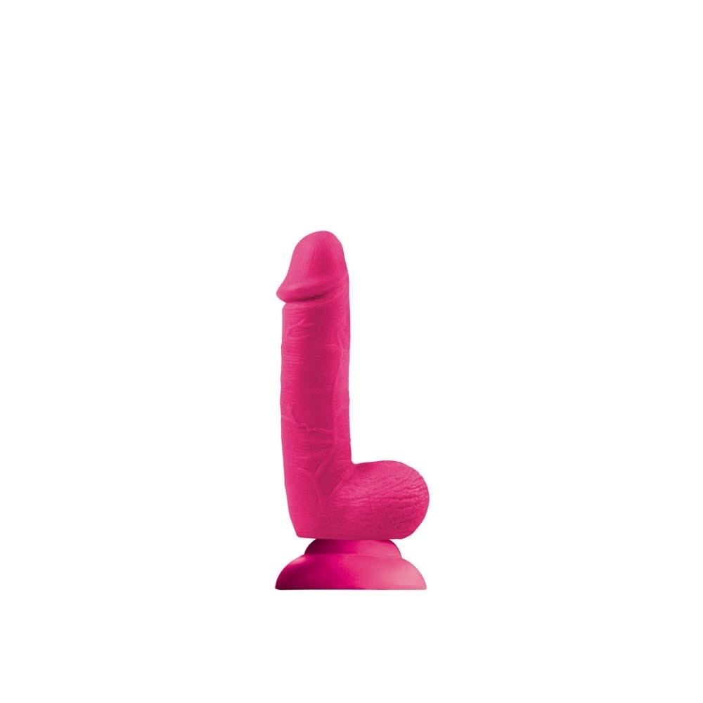 Softies 6 Pink Dildo - Realistic Soft Silicone Pleasure Toy for Sensational Satisfaction