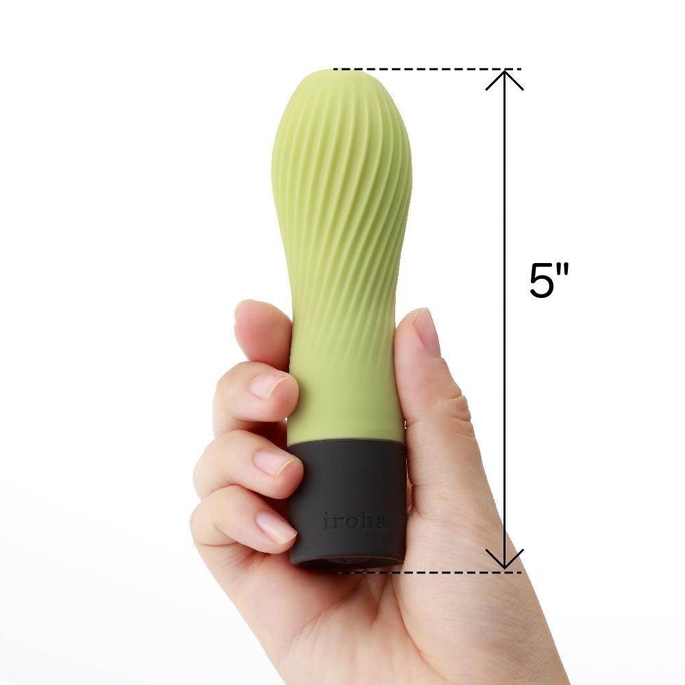 Iroha Zen Matcha Vibrator - Eco-Friendly & Stylish Adult Toy for Intense Pleasure