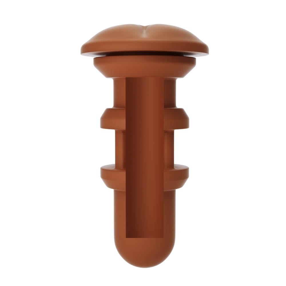 Autoblow A.I. Silicone Anus Sleeve - Realistic Brown Penis Sleeve for Enhanced Pleasure