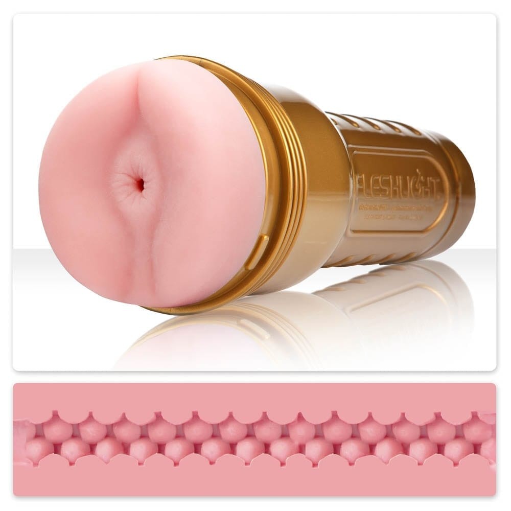 High-Performance Pink Butt Stamina Training Unit - Male Masturbator for Ultimate Pleasure