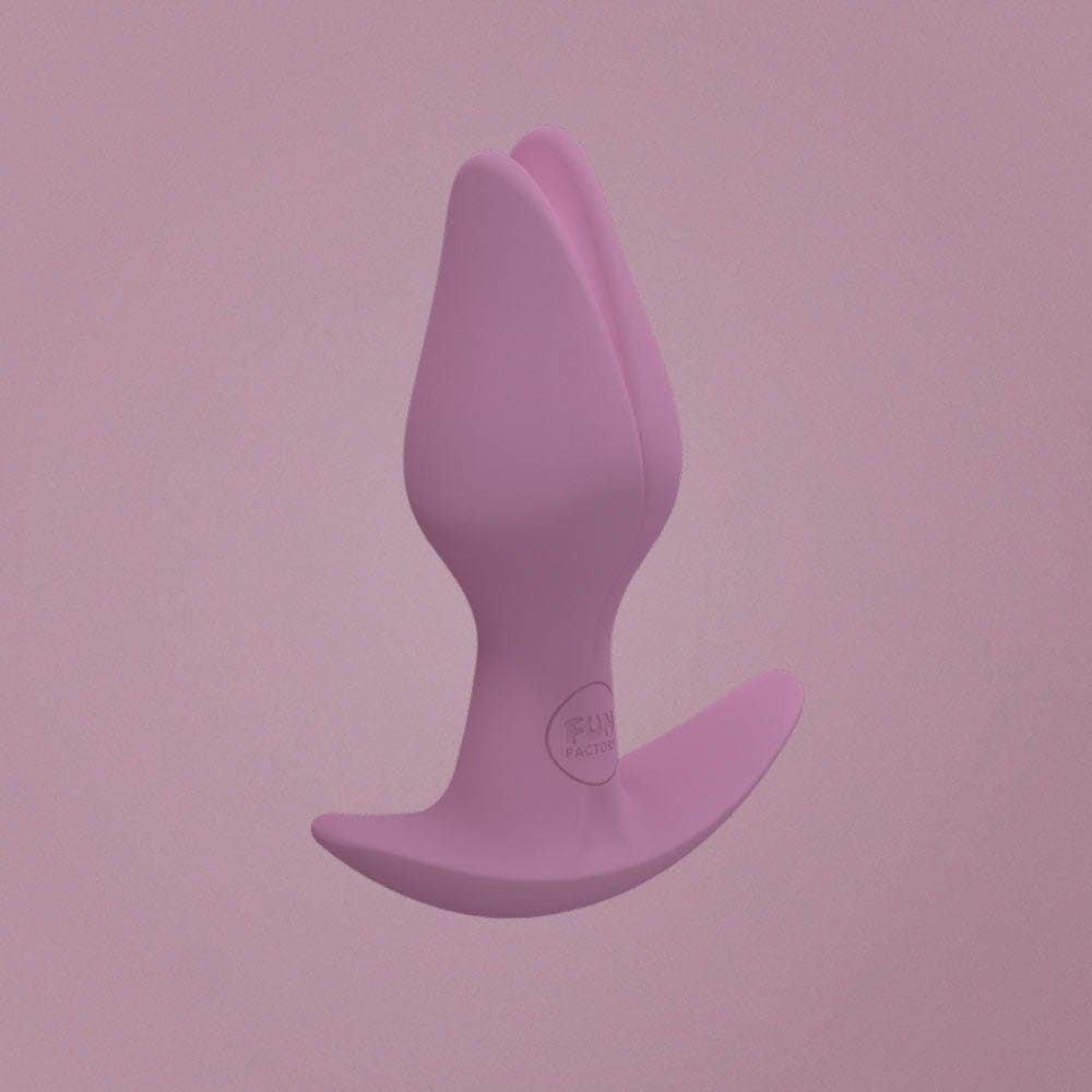 Bootie FEM Rose DOP Anal Plug ? Premium Silicone, Comfortable Fit, Perfect for Couples