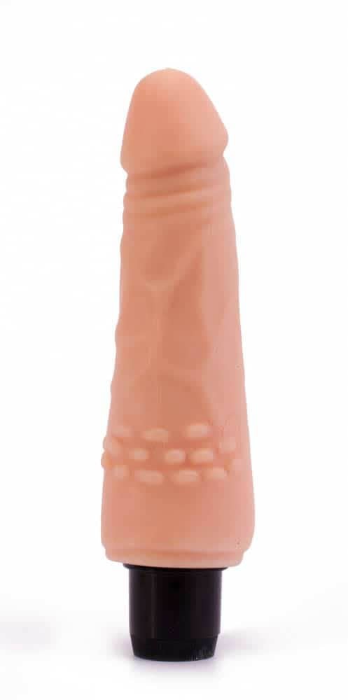 7.5'' Real Feel Cyberskin Vibrator - Realistic Touch, 5 Powerful Functions for Ultimate Pleasure