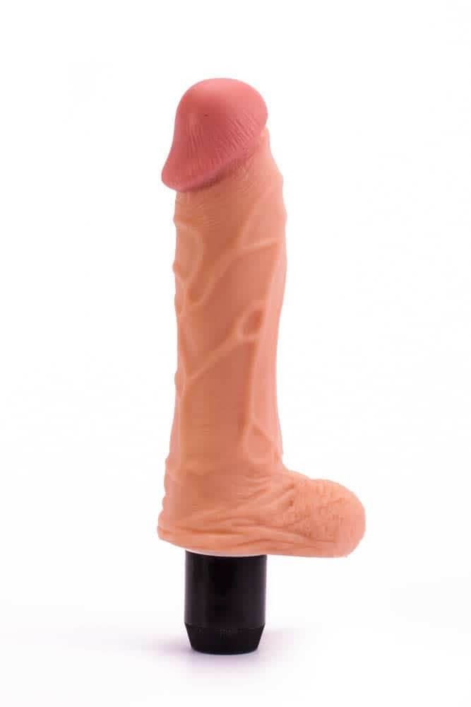 9 Real Feel Flexi Multi-Speed Vibrator - Realistic Texture, Powerful Vibration, Perfect for Pleasure