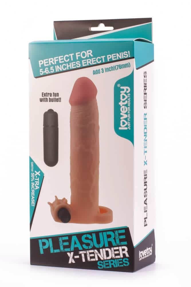 Pleasure X-Tender Vibrating Penis Sleeve #5 Man?onul penisului