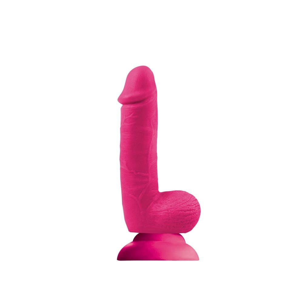 Softies 6 Pink Dildo - Realistic Soft Silicone Pleasure Toy for Sensational Satisfaction
