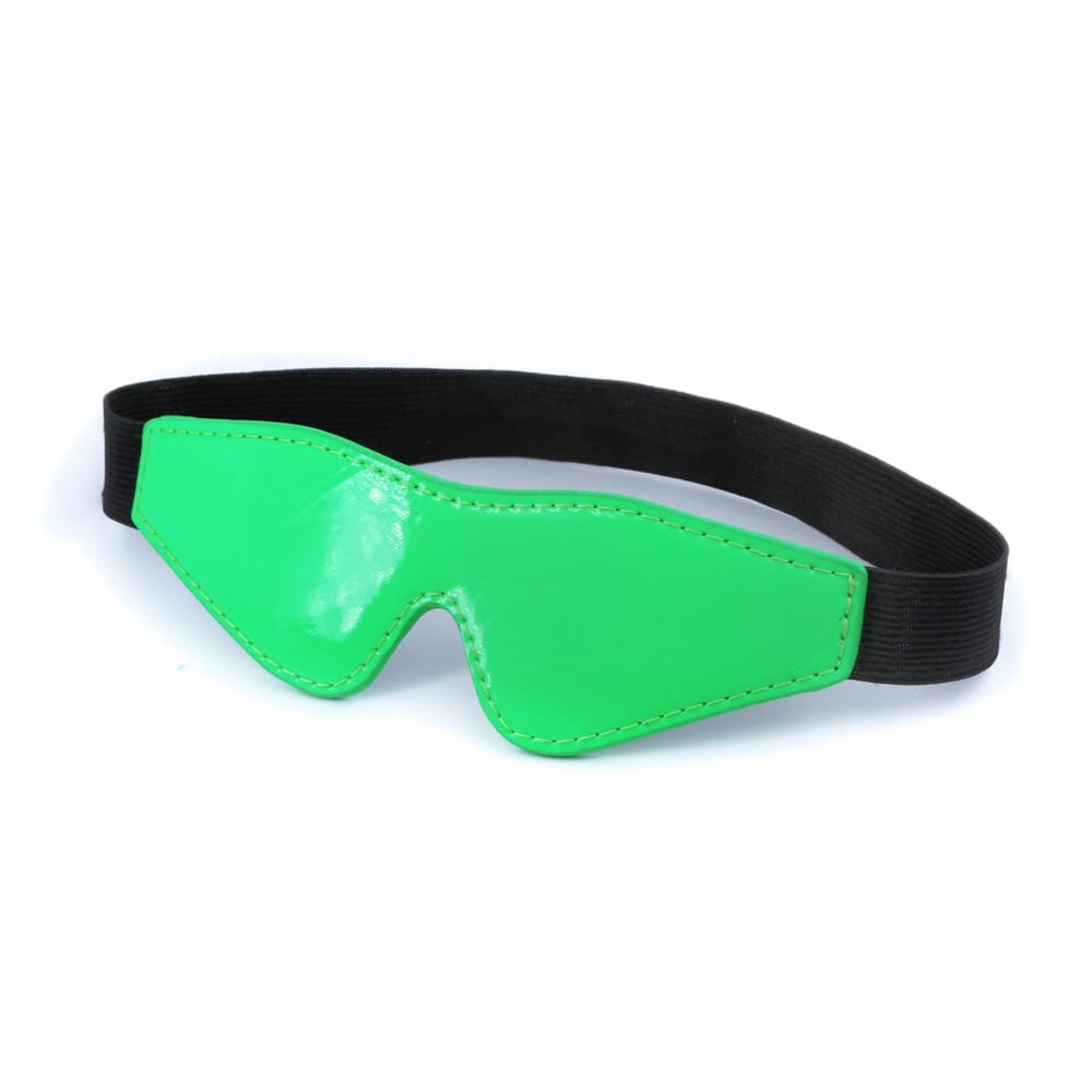 Electra Green Blindfold - BDSM Eye Mask for Sensory Play & Intense Experiences