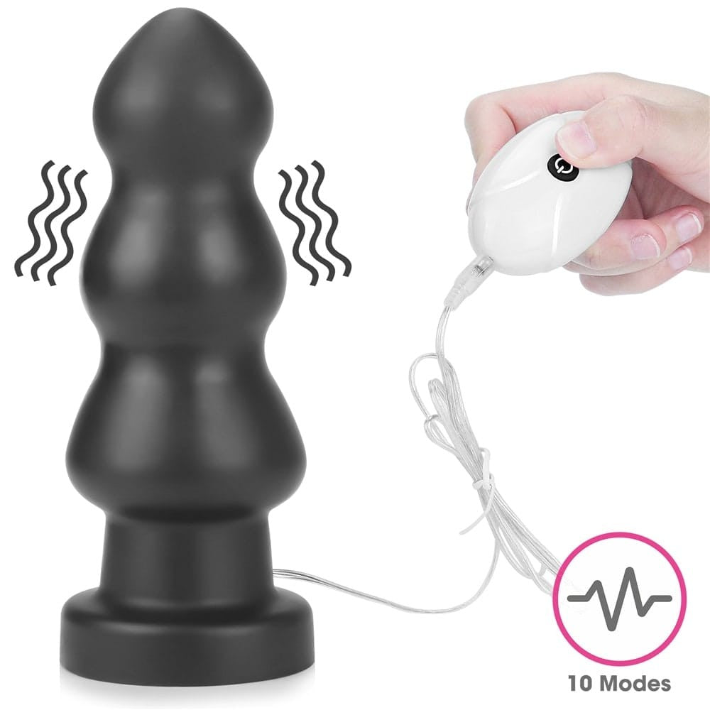 7.8" King Sized Vibrating Anal Rigger dop anal