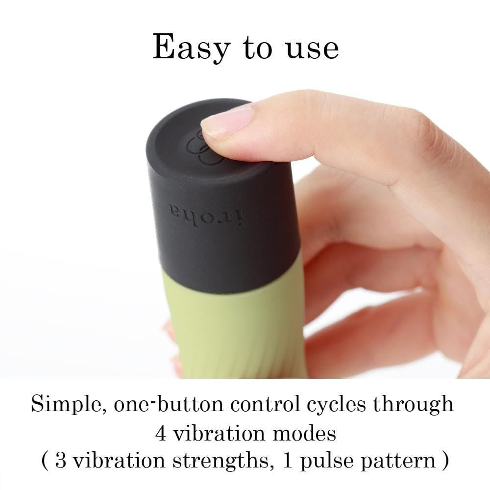 Iroha Zen Matcha Vibrator - Eco-Friendly & Stylish Adult Toy for Intense Pleasure