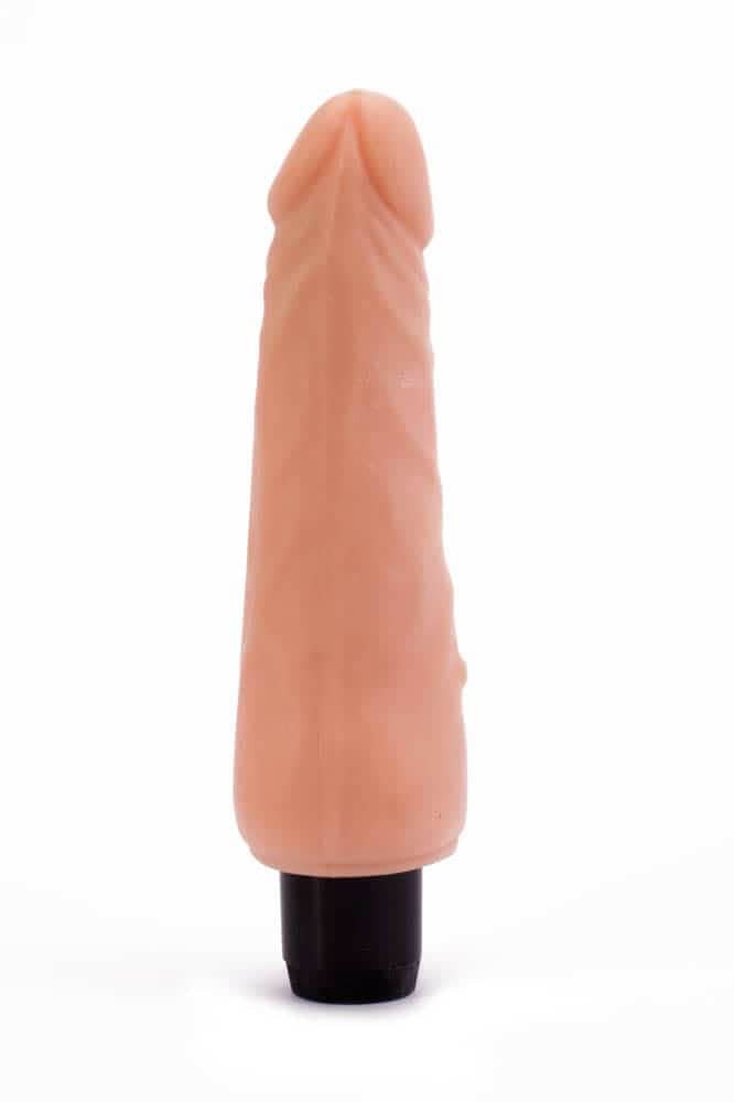 7.5'' Real Feel Cyberskin Vibrator - Realistic Touch, 5 Powerful Functions for Ultimate Pleasure