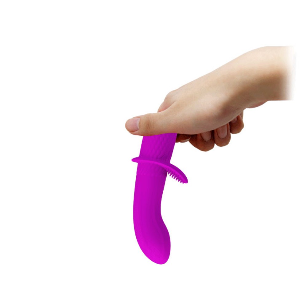 Pretty Love Troy Purple Vibrator - Powerful Waterproof G-Spot Ripple Design for Ultimate Pleasure