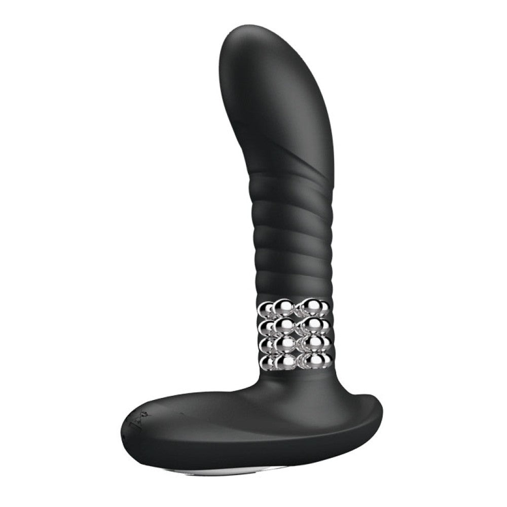 Pretty Love Merlin Black - Potente Masajeador de Pr¢stata para Placer Intenso