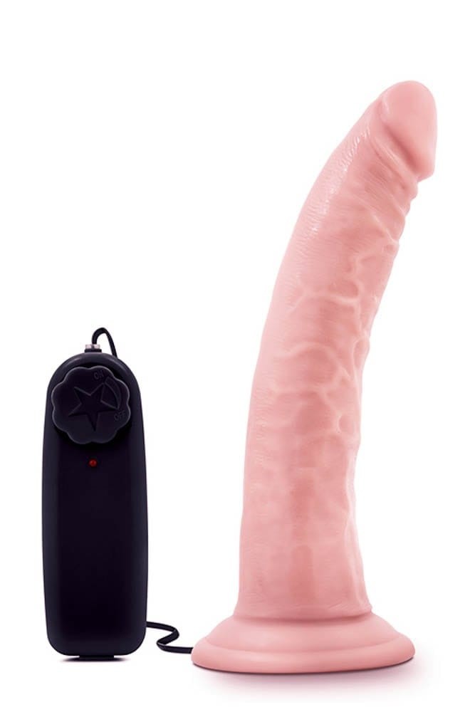 Dr. Skin Dr. Dave 7-Inch Vibrating Cock Dildo - Realistic Pleasure Vibrator for Ultimate Satisfaction