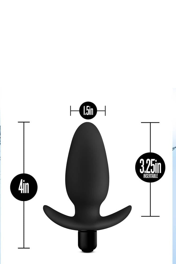 Anal Adventures Silicone Saddle Plug - Premium Anal Toy for Pleasure - Perfect for Beginners and Pros