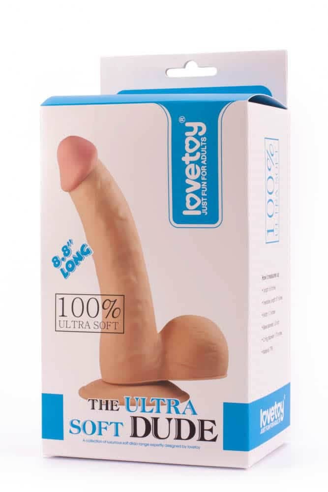 8.8? Ultra Soft Dude Dildo - Realistic Feel, Safe Materials, Perfect for Pleasure