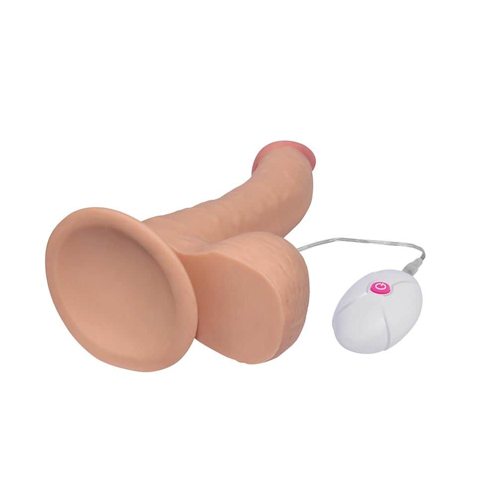 8.8 Ultra Soft Dude - Powerful Vibrating Flesh Dildo for Ultimate Pleasure