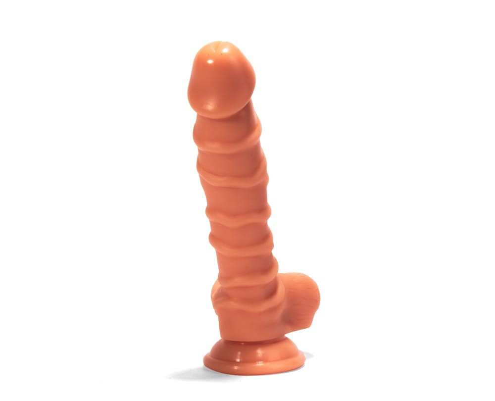 X-MEN Greg's Realistic 8.3 Inch Flesh Dildo - High-Quality Silicone, Perfect for Pleasure