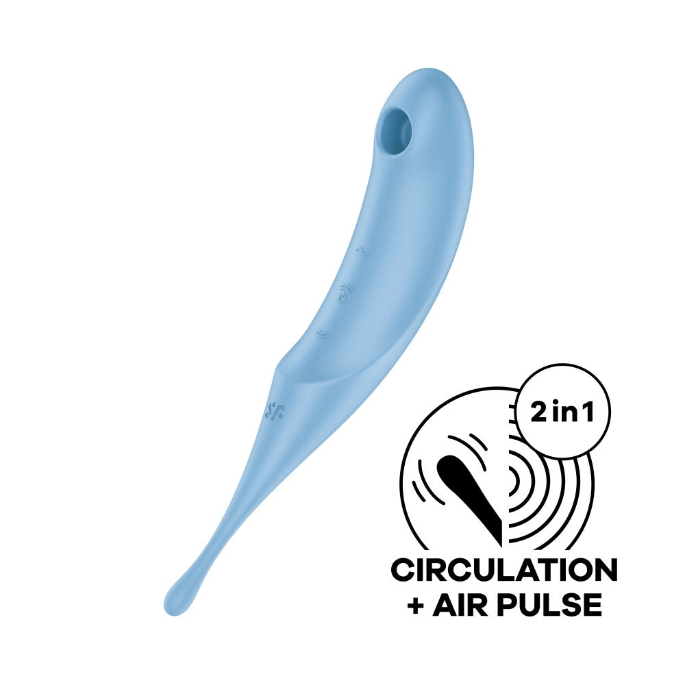 Premium Twirling Pro Blue Clitoral Stimulant - Intense Pleasure & Satisfaction