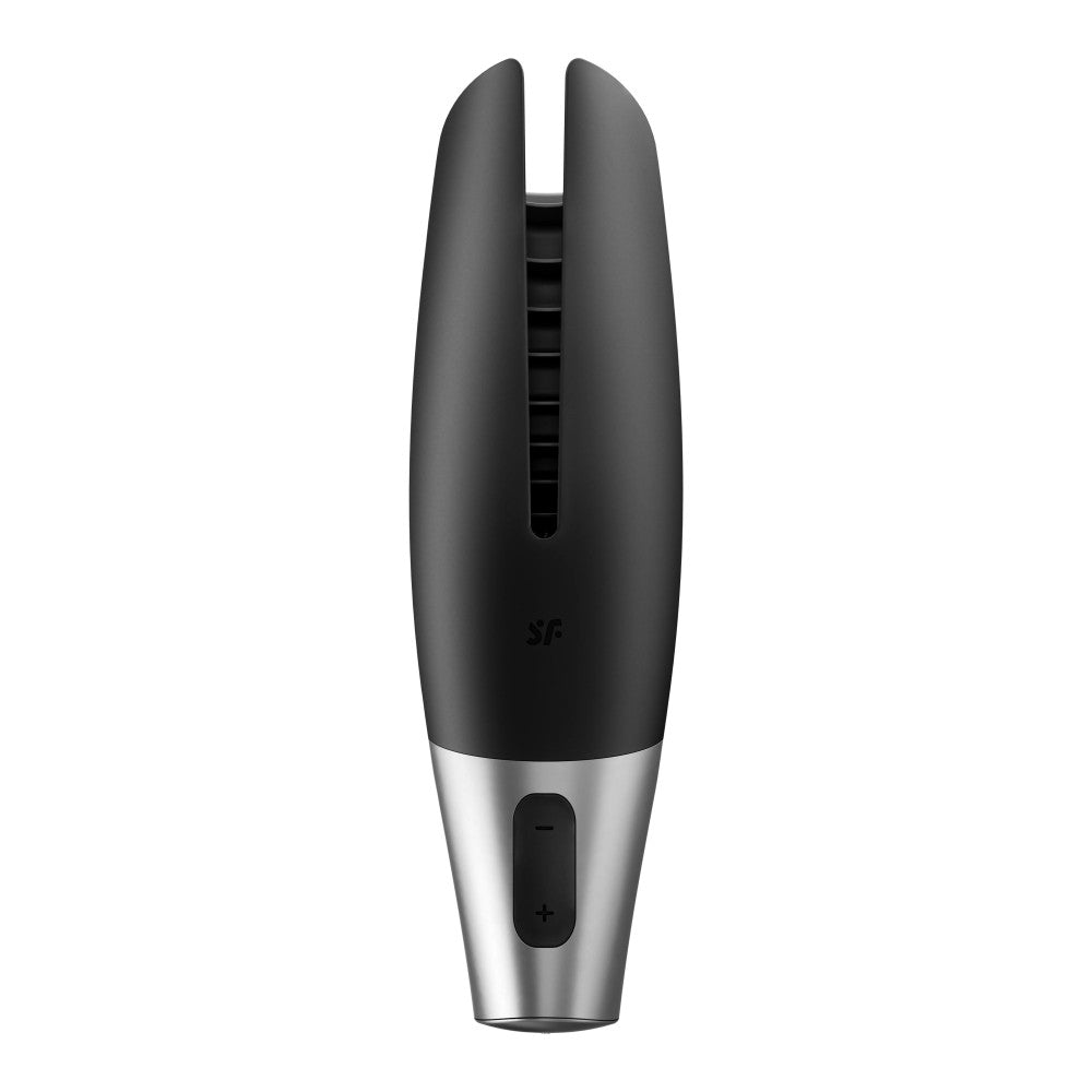 Power Masturbator black silver Masturbatoare masculine