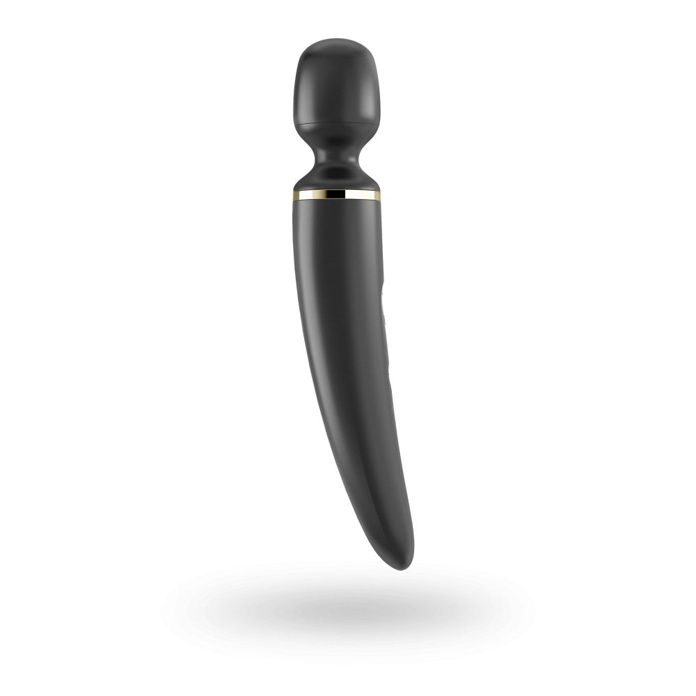 High-Quality Wand-er Woman Black/Gold Massage Wand ? Ultimate Relaxation Tool