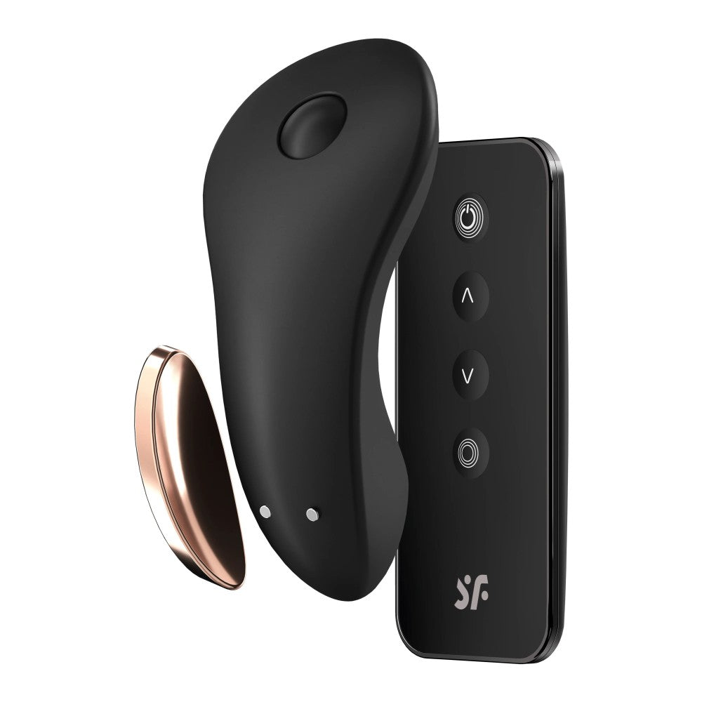 Little Secret Black Mini Vibrator ? Discreet Rechargeable Adult Toy for Intense Pleasure
