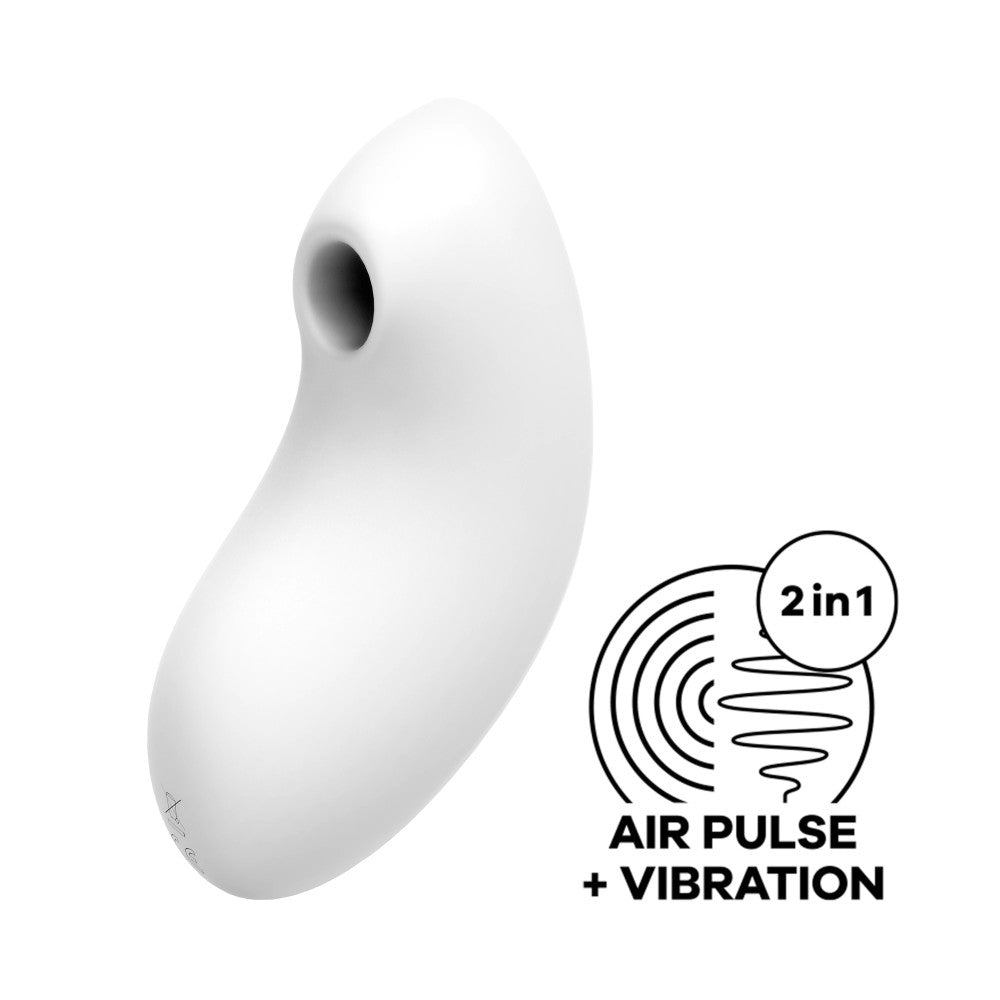 Vulva Lover 2 white Stimulanti clitoridieni