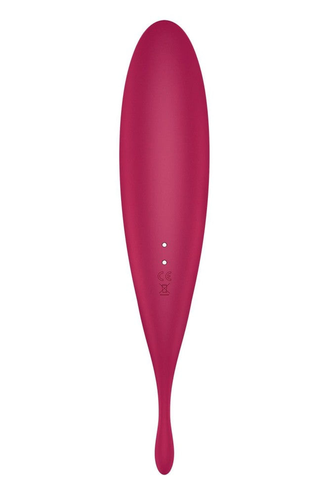 Dark Red Stimulanti Clitoridieni - Twirling Pro Connect App for Ultimate Sensation