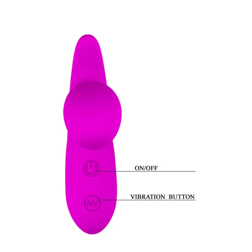 Pretty Love Backie - Purple Prostate Massager for Intense Pleasure and Relaxation