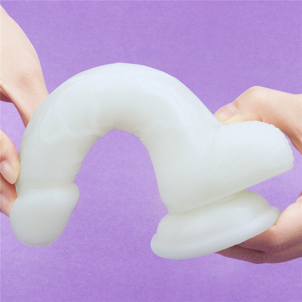 7.0'' Lumino Play Silicone Dildo - Flexible & Body-Safe Vibrator for Ultimate Pleasure