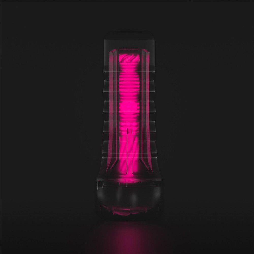 8.5'' Lumino Play Pink Glow Masturbator - Ultimate Pleasure for Men, Smooth & Sensational Experience!