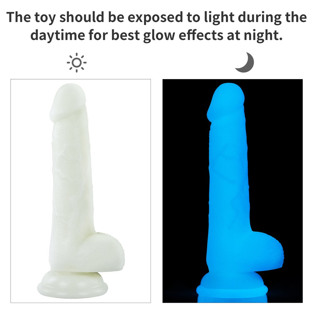 7.0'' Lumino Play Silicone Dildo - Flexible & Body-Safe Vibrator for Ultimate Pleasure