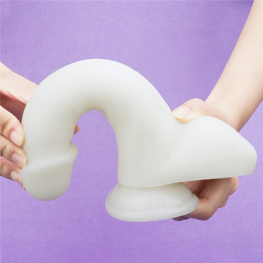 8.0'' Lumino Play Silicone Dildo - Vibrant & Flexible Adult Toy for Ultimate Pleasure