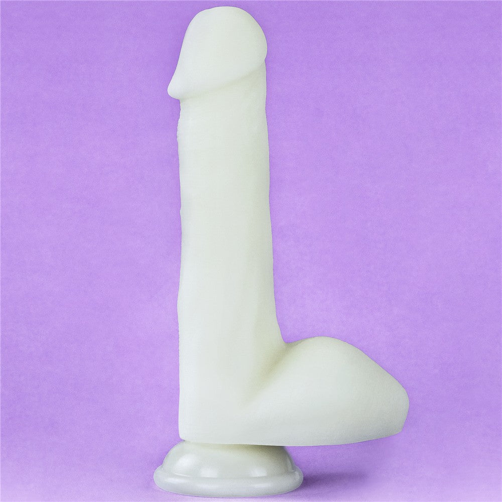 8.0'' Lumino Play Silicone Dildo - Vibrant & Flexible Adult Toy for Ultimate Pleasure