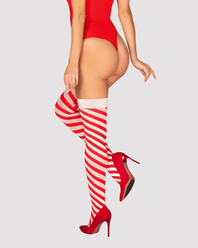 High-Quality Kissmas Stockings L/XL - Valorifica Holiday Decor for Festive Cheer!