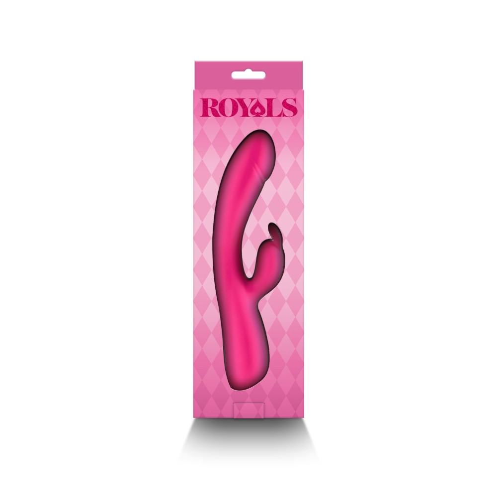 Royals Divine Metallic Pink Vibrator - Premium Waterproof, Powerful Pleasure Toy for Ultimate Satisfaction