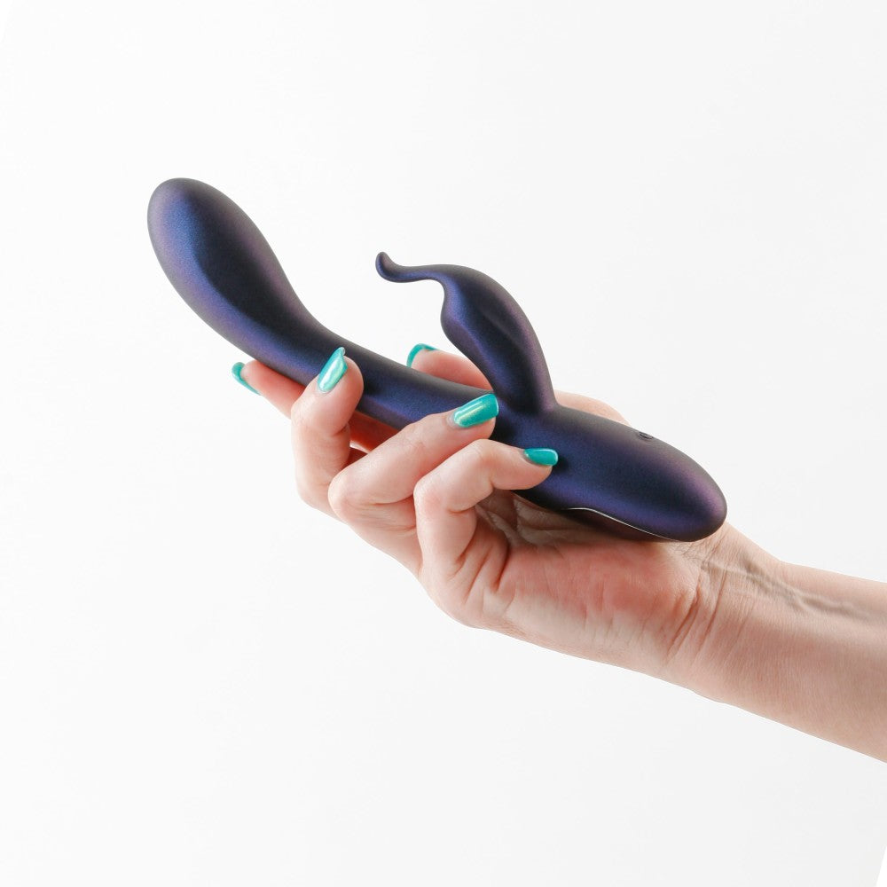 Empress Metallic Blue Vibrator - Luxurious Waterproof Pleasure Toy for Intense Orgasms