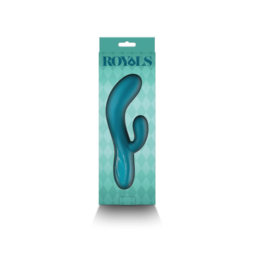 High-Performance Metallic Green Vibrator - Royals Regent Pleasure Toy