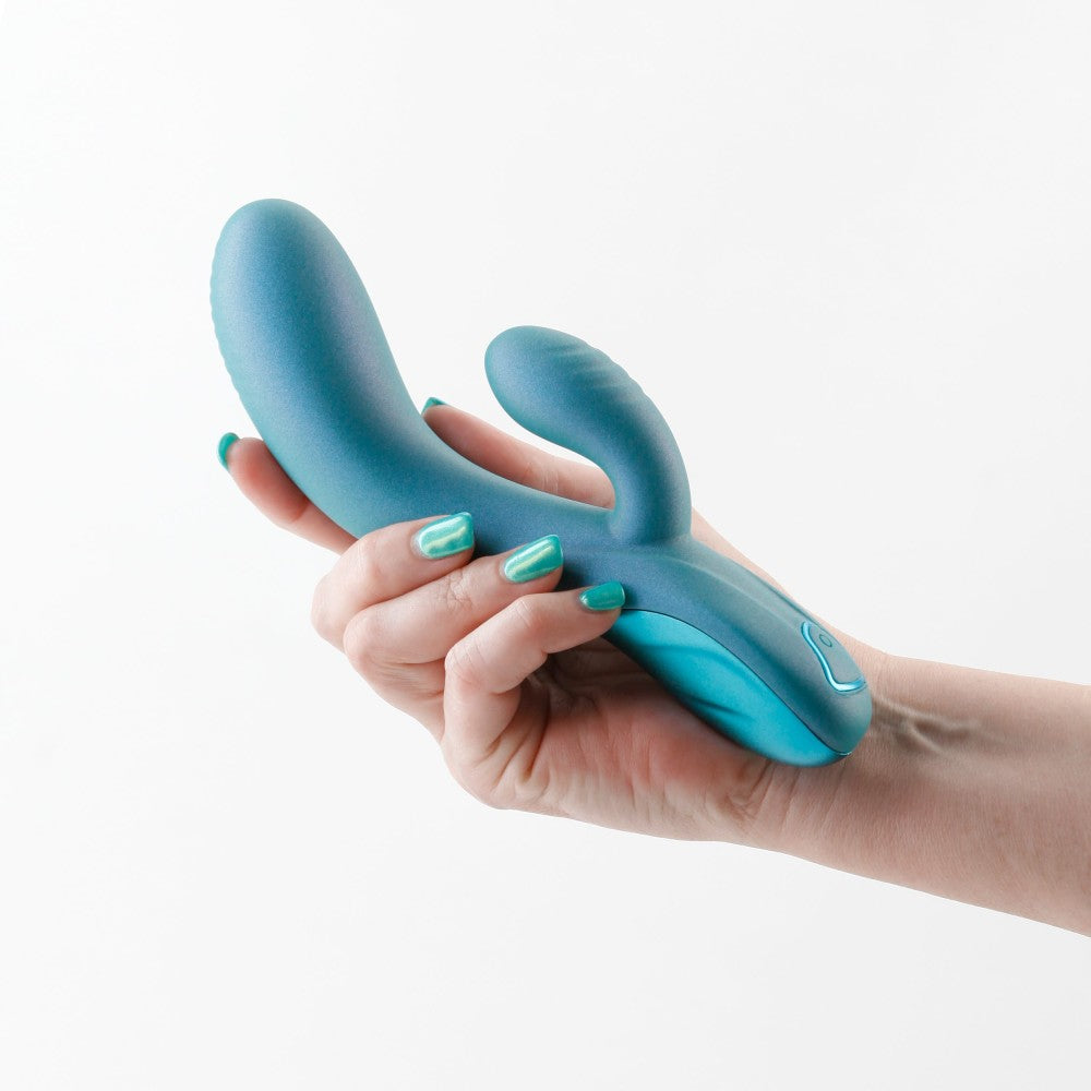 High-Performance Metallic Green Vibrator - Royals Regent Pleasure Toy
