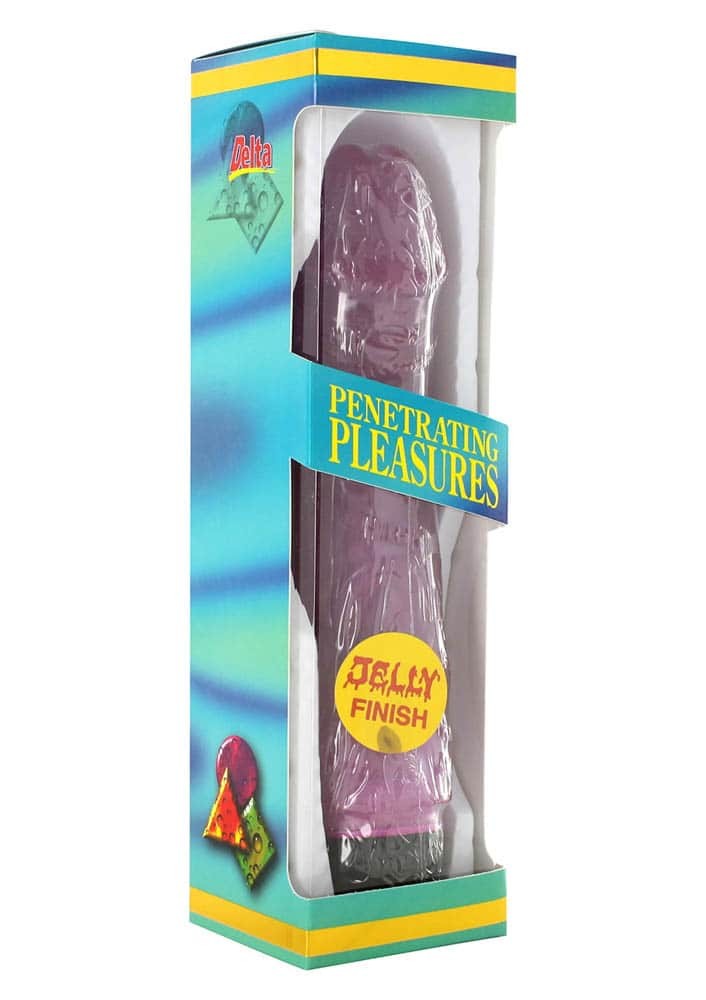 Jelly Lavender Vibrator - Soft, Sensual Dual Action Pleasure Toy for Ultimate Satisfaction