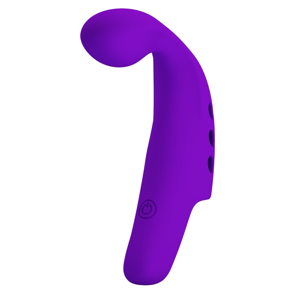 Pretty Love Gorgon Black Fingering Vibrator - Powerful, Waterproof Pleasure Toy