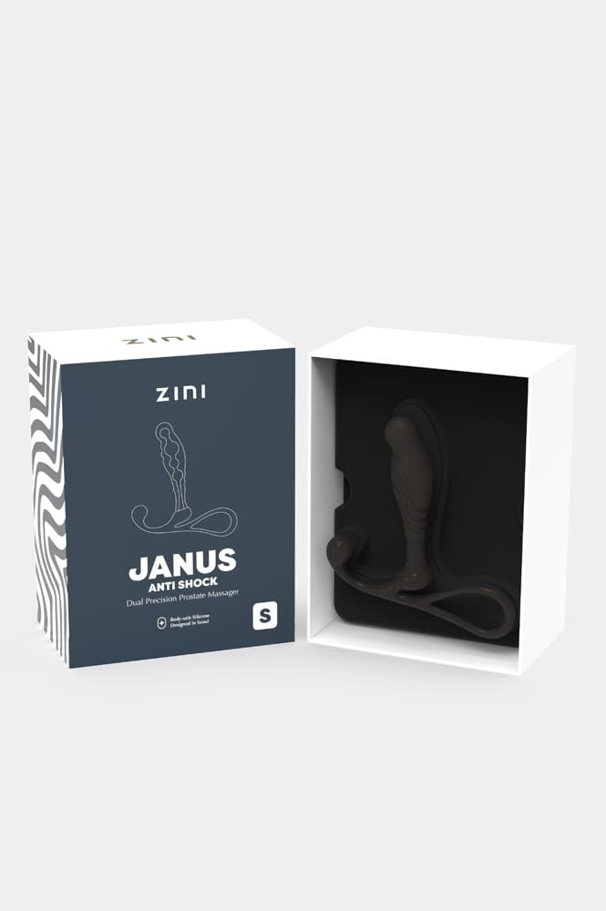 Zini Janus Prostate Massager - Anti-Shock Design for Enhanced Pleasure | S Masaje de Prostata