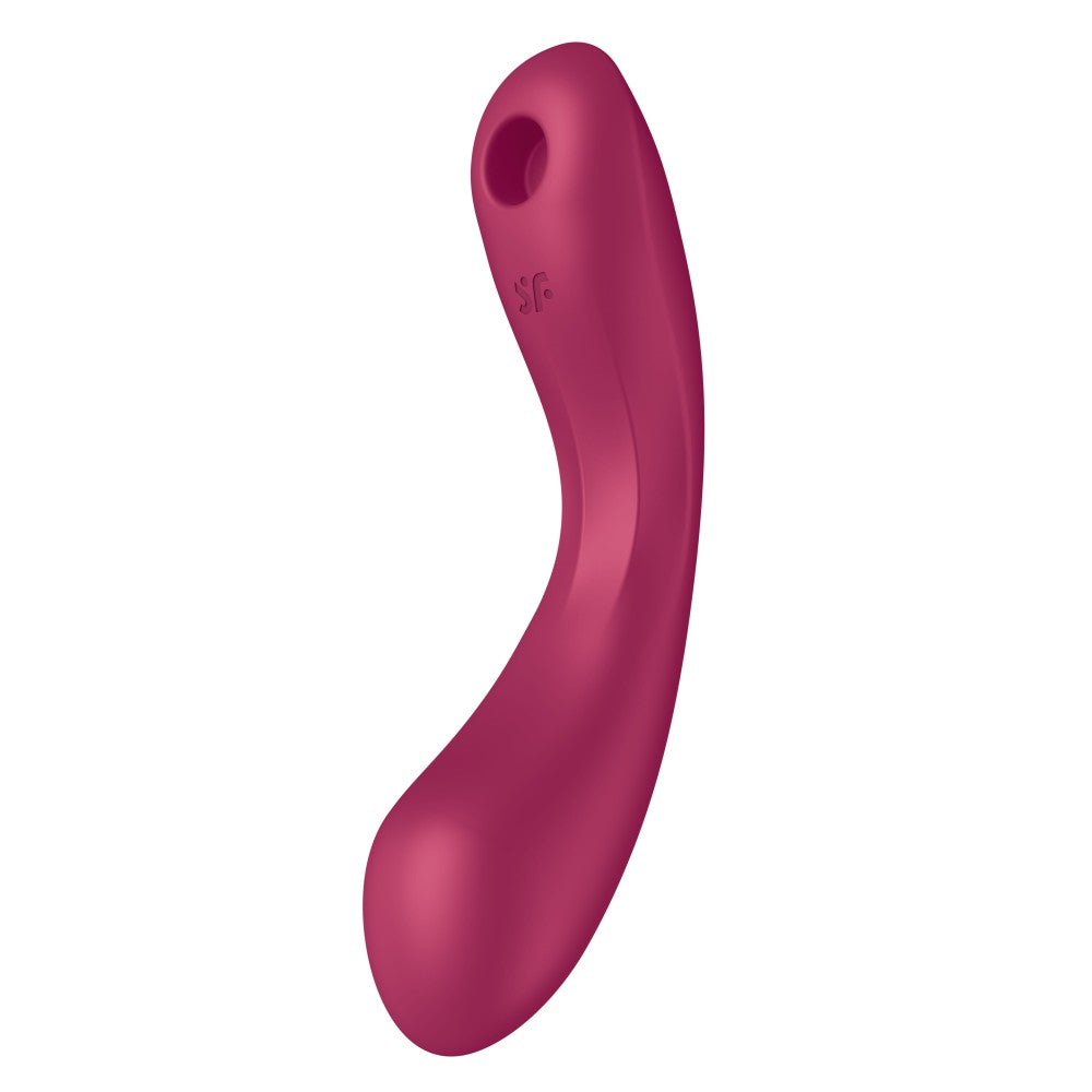 Curvy Trinity 1 Red - Premium Clitoral Stimulator for Ultimate Pleasure | Ergonomic Design & Powerful Vibration