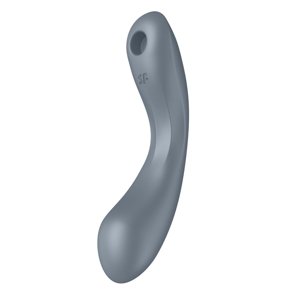Curvy Trinity 1 Blue Grey Clitoral Stimulator ? Enhanced Pleasure & Sensation