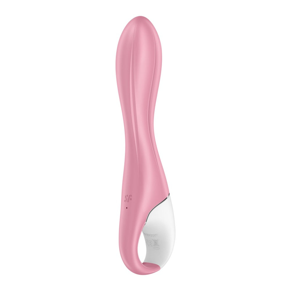 High-Power Air Pump Vibrator - Dual Light Red Massage Toy for Ultimate Pleasure
