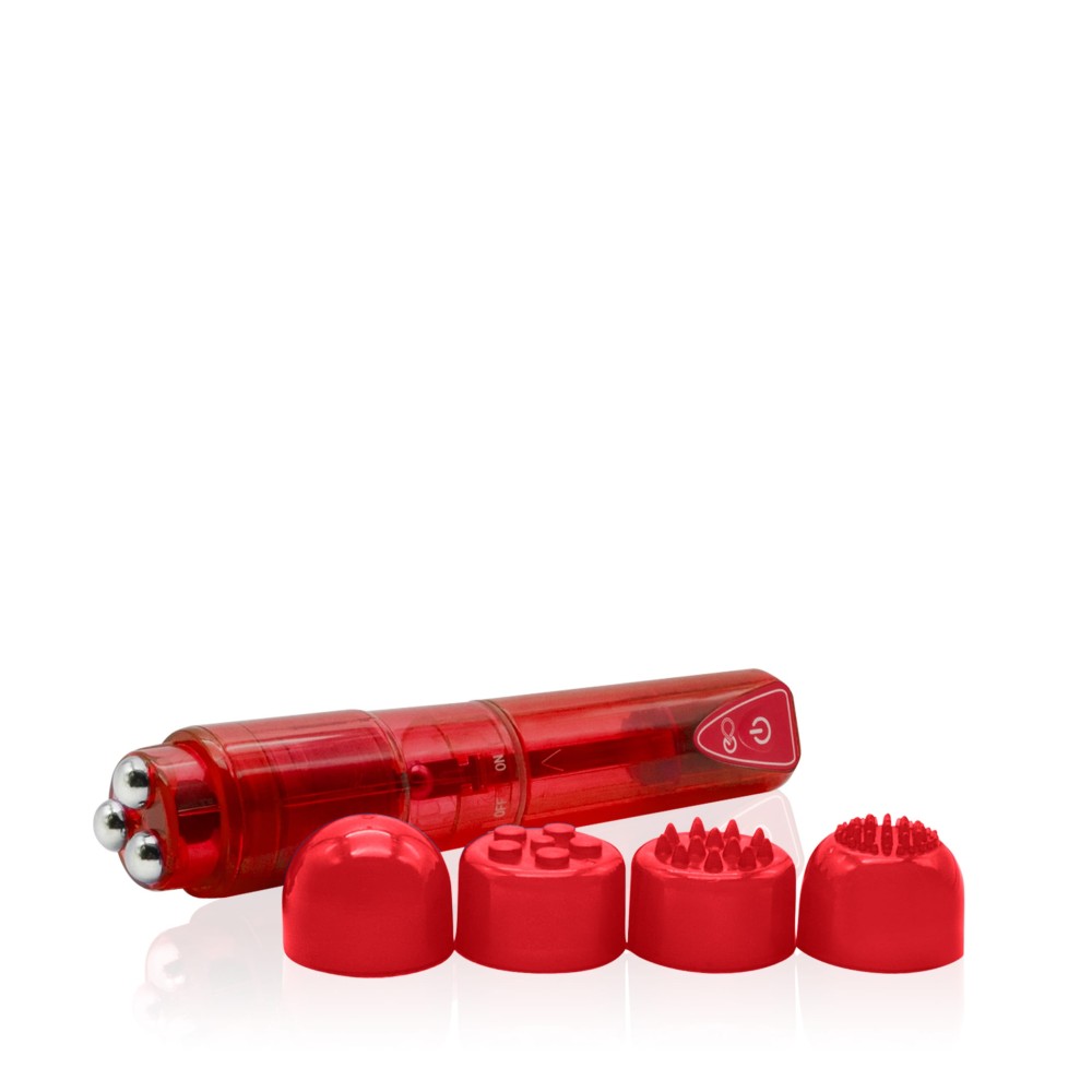 VIBBRANT PORTABLE VIBRATOR RED Vibrator