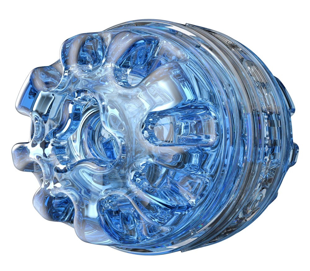 Quickshot Turbo Blue - Ice Male Masturbator | Premium Pleasure Device