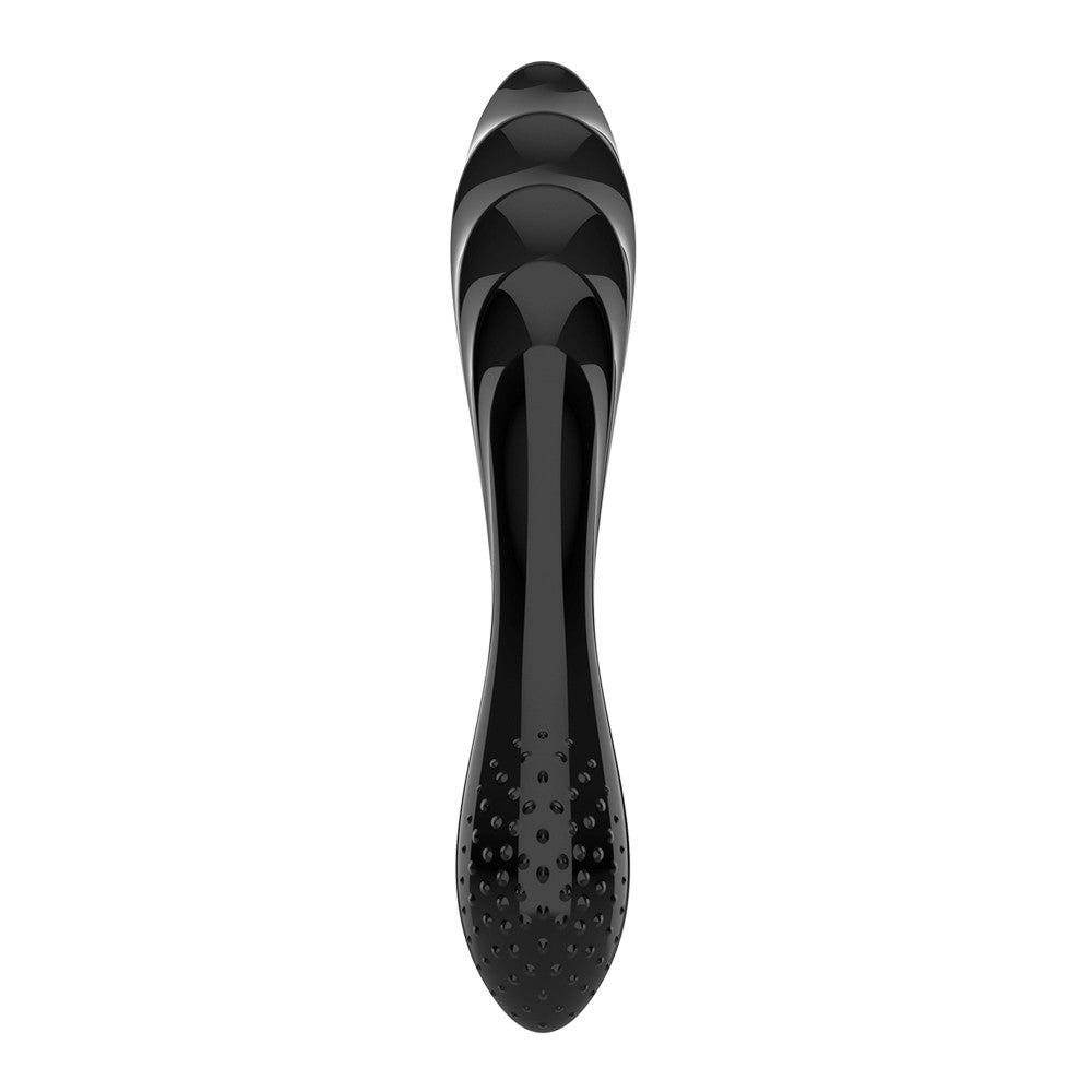 Dazzling Crystal Black Dildo | Elegant Glass Toy for Intense Pleasure | 1 PC