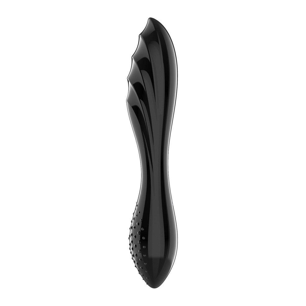 Dazzling Crystal Black Dildo | Elegant Glass Toy for Intense Pleasure | 1 PC