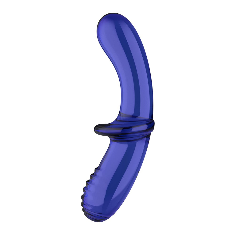 Double Crystal Light Blue Dildo - Premium Quality, Realistic Design, Versatile & Pleasure-Enhancing Toy