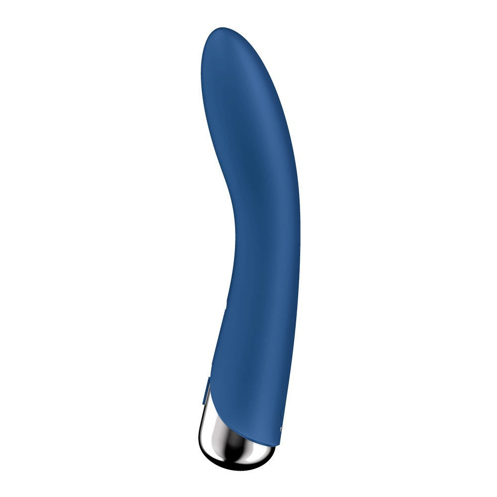 Spinning Vibe 1 Blue Vibrator - Powerful, Waterproof, Multi-Speed Adult Toy for Ultimate Pleasure!